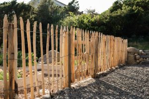 perspektivbild staket med grind