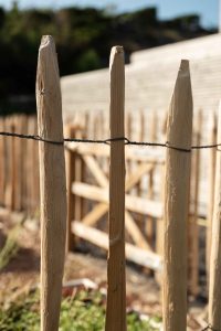 Spjälen kastanjestaket